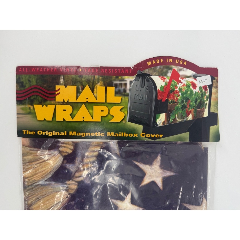 MailWraps Magnetic Mailbox Cover American Flag Bald Eagle Numbers NEW IN PACKAGE